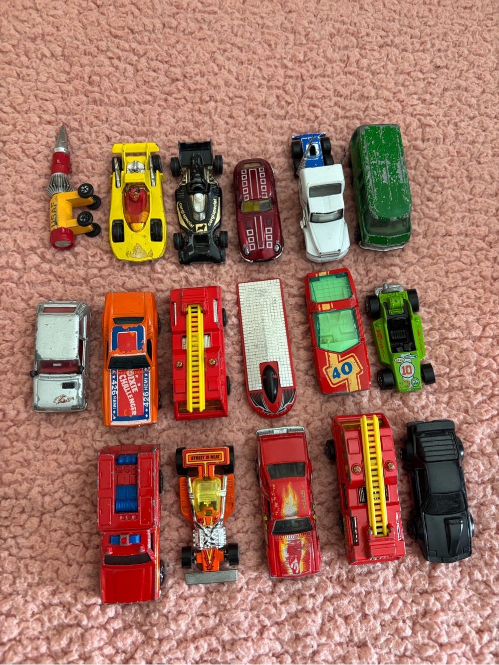 Vintage Lot Diecast cars Hotwheels Matchbox Corgi Majorette 70βs-80βs
